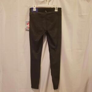 Joy Lab Leggings XS Reversible Mid-Rise 7/8 Length Black NEW